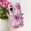 For Honor 90 Lite Case CRT-NX1 Stylish Bow Flowers Painted Cover Soft Slim Phone Case For Honor 90 Pro Honor90 Lite 90Pro Fundas