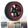 4PCS 1Celsius10 Rubber Tires for RC Racing Car, Rubber and Foam, Compatible with   HPI, Diameter 65mm for RC Cars