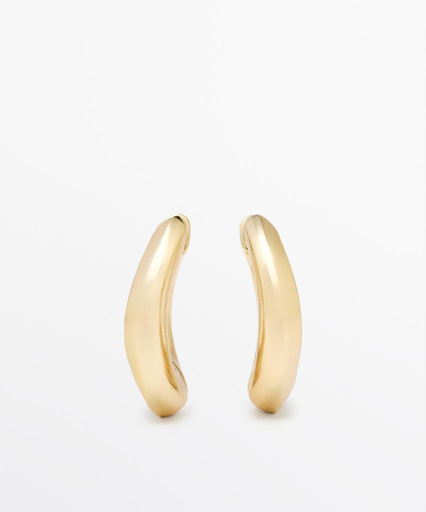 Massimo Dutti Volume Hoop Earrings