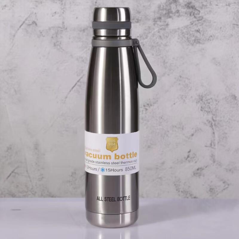 Shangqi Double-Lid Stainless Steel Portable Insulated Mug