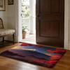 Mount Fuji Floor Mat Soft Flannel Absorbent Mat Non-Slip Rug Home Bedroom Bathroom