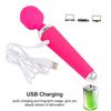 10 Speed Clitoris G Spot Stimulator Dildo Vibrator for Women Big Magic Wand Massager Vibrators