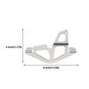 Mountain Bike Rear Brake Calipers Protection Cover Plate Aluminum Alloy Mountain Bike Brake Calipers Guard For Cycling Part