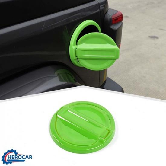 Filler Door Fuel Tank Lid Gas Cap Cover Trim Accessories for 18+Jeep Wrangler JL
