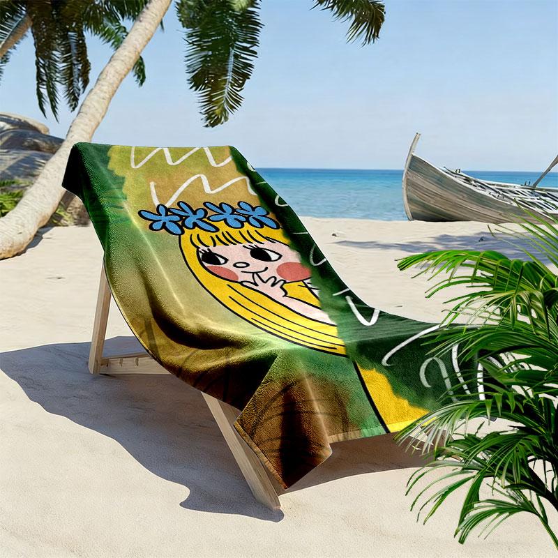 Amálka Beach Towel, Large Soft Quick Dry Towel for Beach Camping Swimming