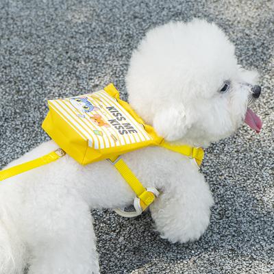 New Pet Chest Strap, Vest-type Pet Small Back, Small Dog Walking Rope, Dog Leash