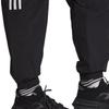 Adidas Originals Trefoil Brand Logo Striped Print Jogger Pants Men Bottoms Black IA6355
