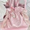 Flower Knows Strawberry Rococo Hand Mirror Keychain Pendant