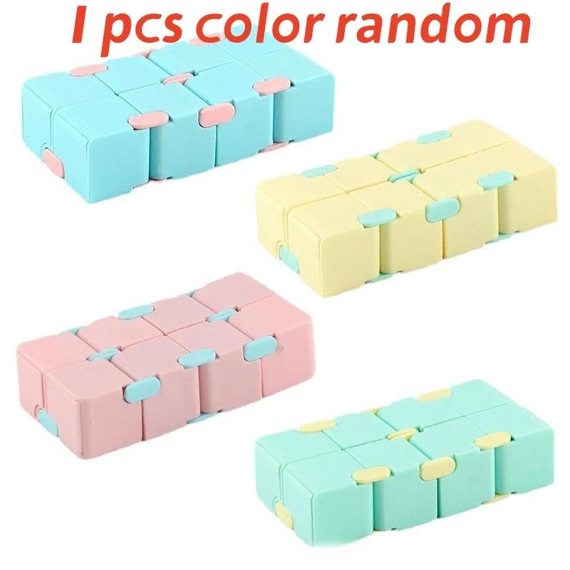 New Puzzle Cube Durable Exquisite Decompression Toy Infinity Magic Cube For Adults Kids Fidget Toys Antistress Anxiety Desk Toy