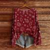 Women's Christmas Print Lightweight Sweater Casual Long Sleeve Knitted Pullover