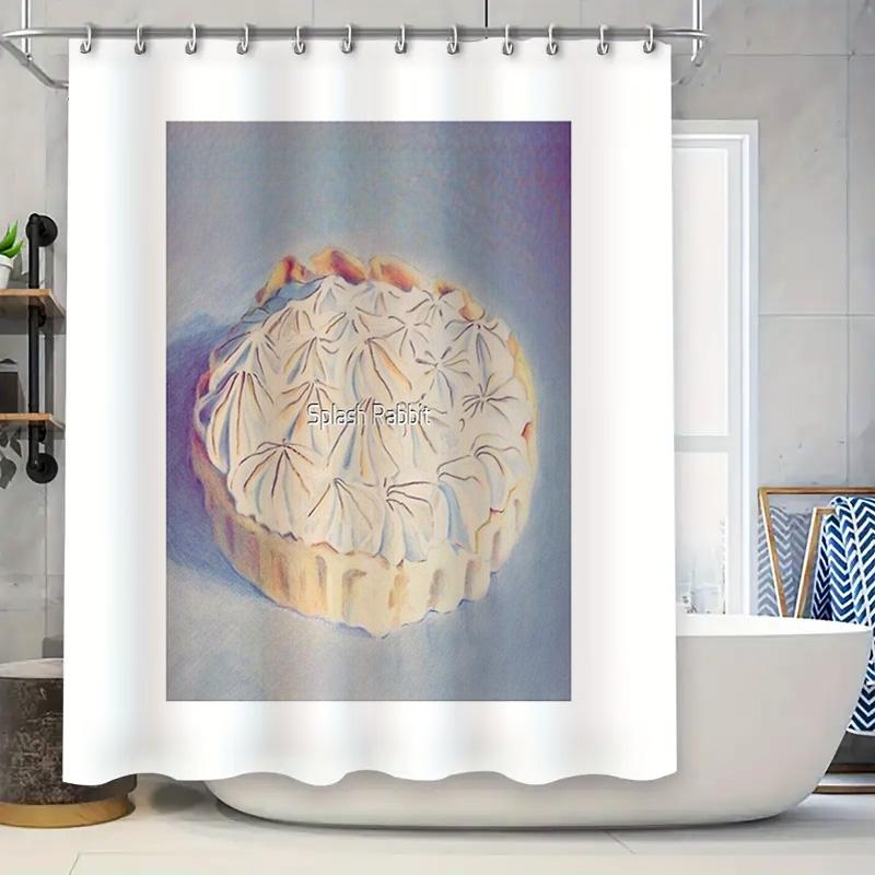

Shower Curtain Nature Forest Trees Botanical Greenery Landscape Spa Bathroom Decor Waterproof Fabric Washable Home Sweet Home W60H190(CM)-1 Pcs