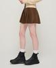 Road Road Women'S Daily Pleated Tennis Skirt (Brown)