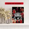 Liverpool 5D Round Diamond Painting Kit Diamond Embroidery Painting Rhinestones Mosaic Frameless Handwork Decoration Arts