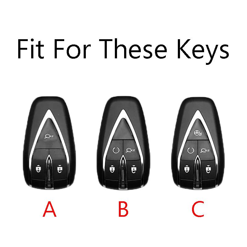 Zinc Alloy Car Key Case Cover Shell For Changan Unit Unik Cs35Plus Cs55 Plus Cs75 Plus Oshan X7 X5 Car Accessories
