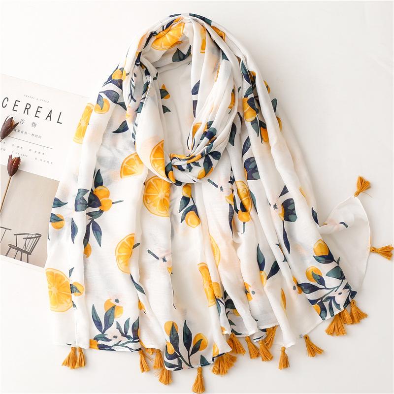 Fashion Women Spring Autumn Viscose Scarf Shawl Lovely Leopard Floral Tassel Pashmina Stole Wrap Echarpe Foulards Muslim Hijab