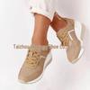 Plus Size Summer '21 Thick Sole Mesh Wedge Sneakers