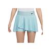 Nike Court Dri-FIT Advantage Asymmetrical Pleated Skirt Women Skirts Blue DR6850-442