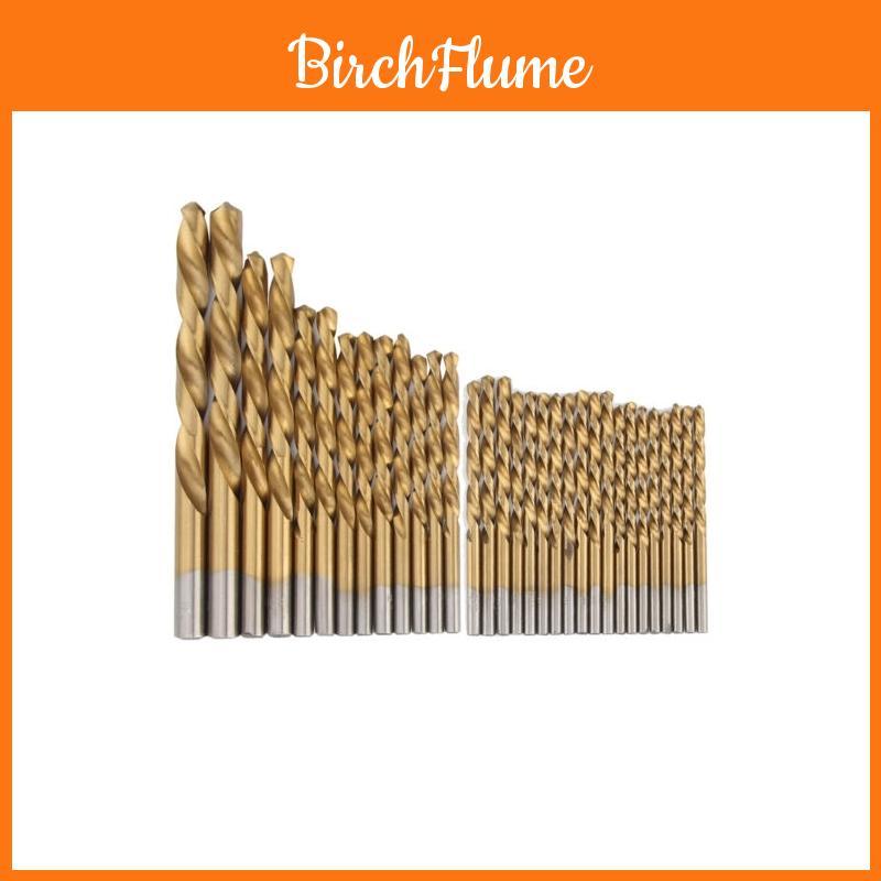 99pcs Titanium Coated Hss High Speed Steel Twist Drill Bit Set With Premium Quality