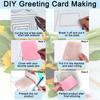 6Pcs Carbon Steel Die Cut Circular Rectangular Triangular Square Hexagonal Oval Cutting Dies for Scrapbooking Cardmaking