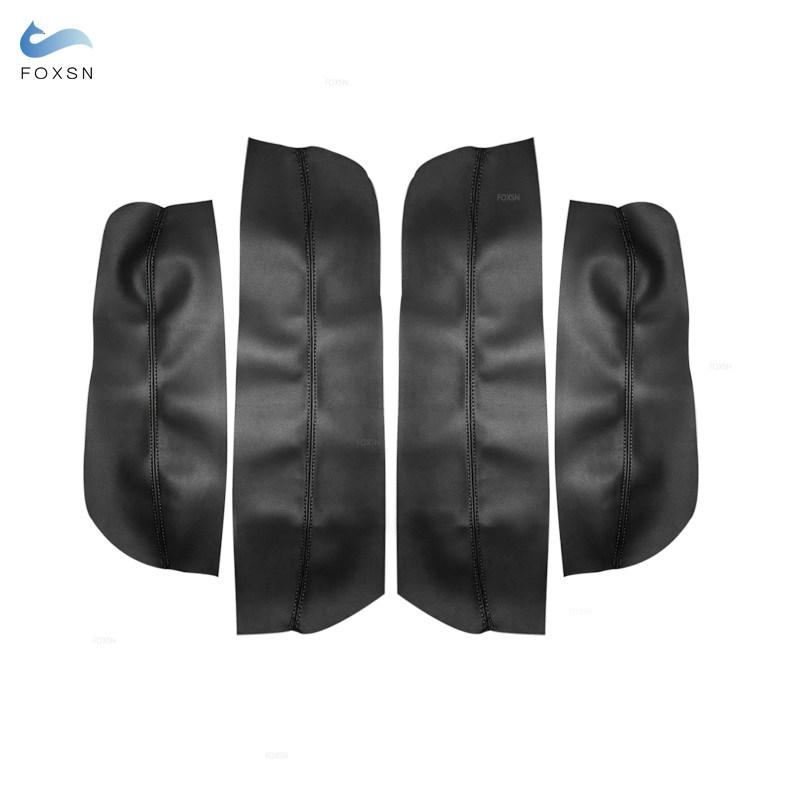 Mykt skinn Dør Armlene Trekk For Peugeot 3008 2011 2012 Bilstyling Dør Armlene Panel Skinntrekk