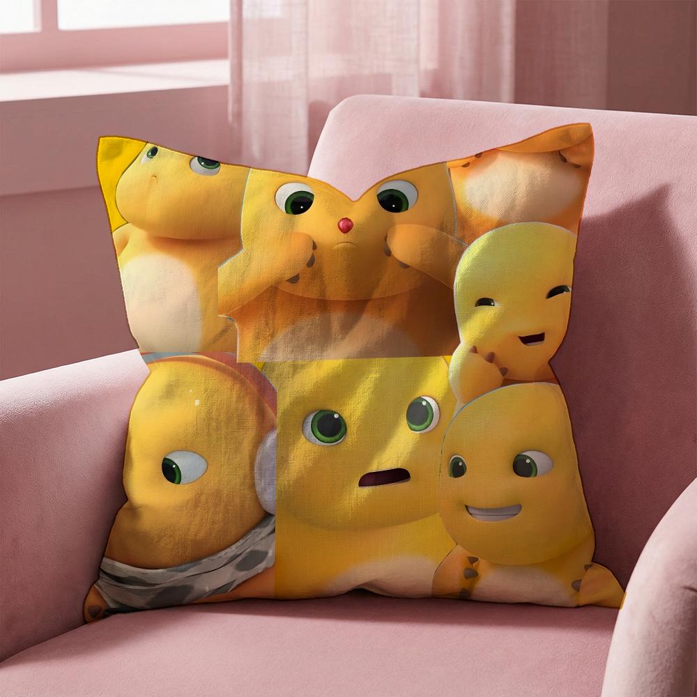 Cute N-Nailong Cushion Cover Multi-Scene Pillow Cover for Home & Car - Reversible, Soft & Durable for Daily Use