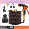 Gartenschlauch-Set mit automatischem Rückzug und Hochdruck-Gartensprüher für Rasen und Autowäsche