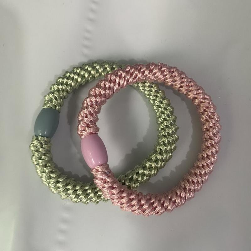 2 teile/satz Mode Knekki haar Elastiek Haar Krawatte Für Frauen elastische haar gummibänder mädchen haar seil dame haarbänder zubehör