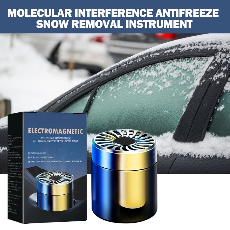 Winter Car Antifreeze Ornament Electromagnetic Molecular Windshield Snow Removal For Truck Convertible Auto Travel Tools
