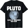 Funny Space Shirt 'Pluto Always Remember'