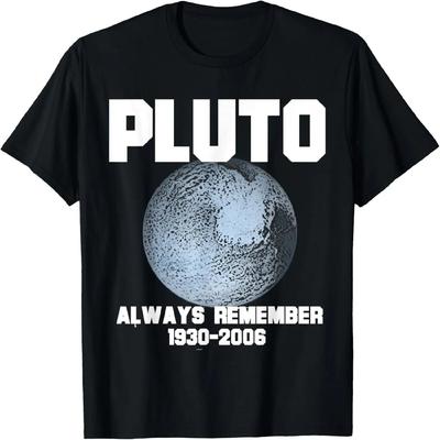 Lustiges Weltraum-Shirt 'Pluto Immer Gedenken'