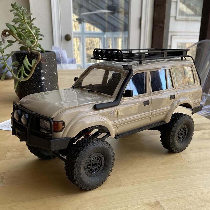 WPL C54-1 C54 RC Rock Crawler Car 4WD 1/16 2.4G Remote Control Climbing Off Road Truck LC80 Model Car Electric Boy Kid Adult Toy