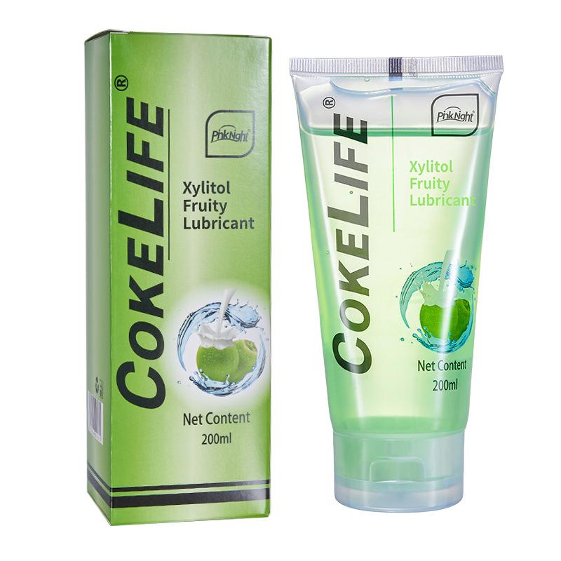 Lubrifiant 200 ml Fraise Fruit Sexe Oral Lubrifiant à base d'eau Massage Orgasme Gel Vaginal Anal