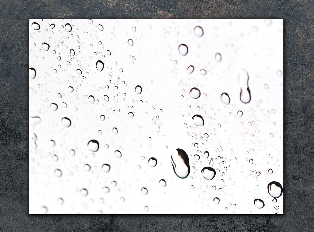 GLASSKÄRBRÄDA 40x30 DROPPAR