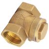 Golden Brass One Way Female Thread Swing Check Valve  Brass Check Valve Parts (DN15)