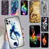 Musical Notes Violin Classical Music Case For OnePlus 13T 10T 8T 12R 13R 15 13 12 11 9 10 Pro Nord CE 5 2 3 4 Lite N20 N30 Funda