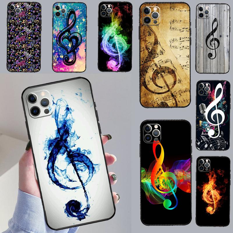 Musical Notes Violin Classical Music For OPPO Reno 12F 13F 14F 11F 10 11 12 13 14 Pro 8T 7 8 Lite OPPO Find X9 X8 X6 X5 Pro Case
