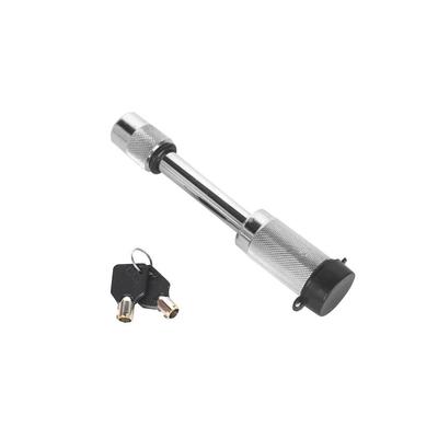 Keyed Hitch Locking Pin Ball Mount Hitch Lock Pin with Extra Key Anti-theft Trailer Tow