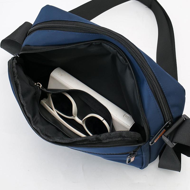 Pánská kabelka přes rameno Módní ležérní nylonová pánská taška messenger Stylový elegantní design Lehká pánská crossbody taška přes rameno