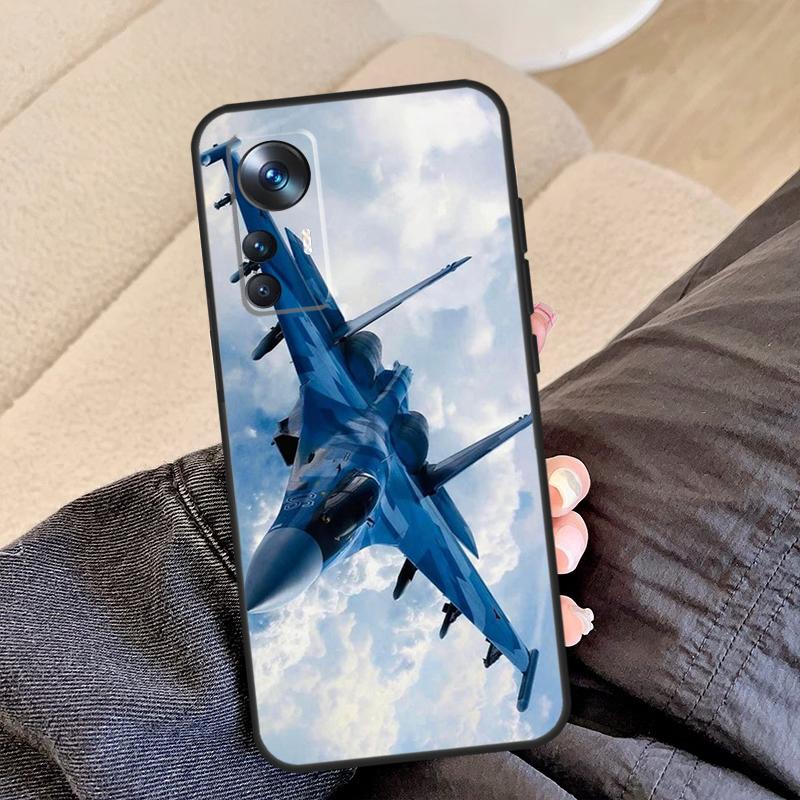 Fighter Planes Case For Xiaomi 13T 12T 11T 14 13 Pro 12 Lite 12X POCO F5 X3 X5 Pro F3 F4 X4 M5s C65 Funda