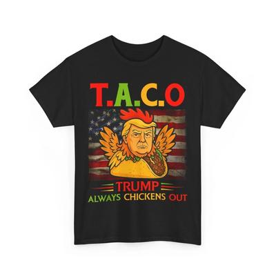 Αστεία Μπλούζα Trump Taco Trump Πάντα Κωλοχτυπάει