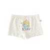 Paissen Bear Pure Cotton Girls' Antibacterial Boxer Briefs - 4-Pack Cartoon Shorts