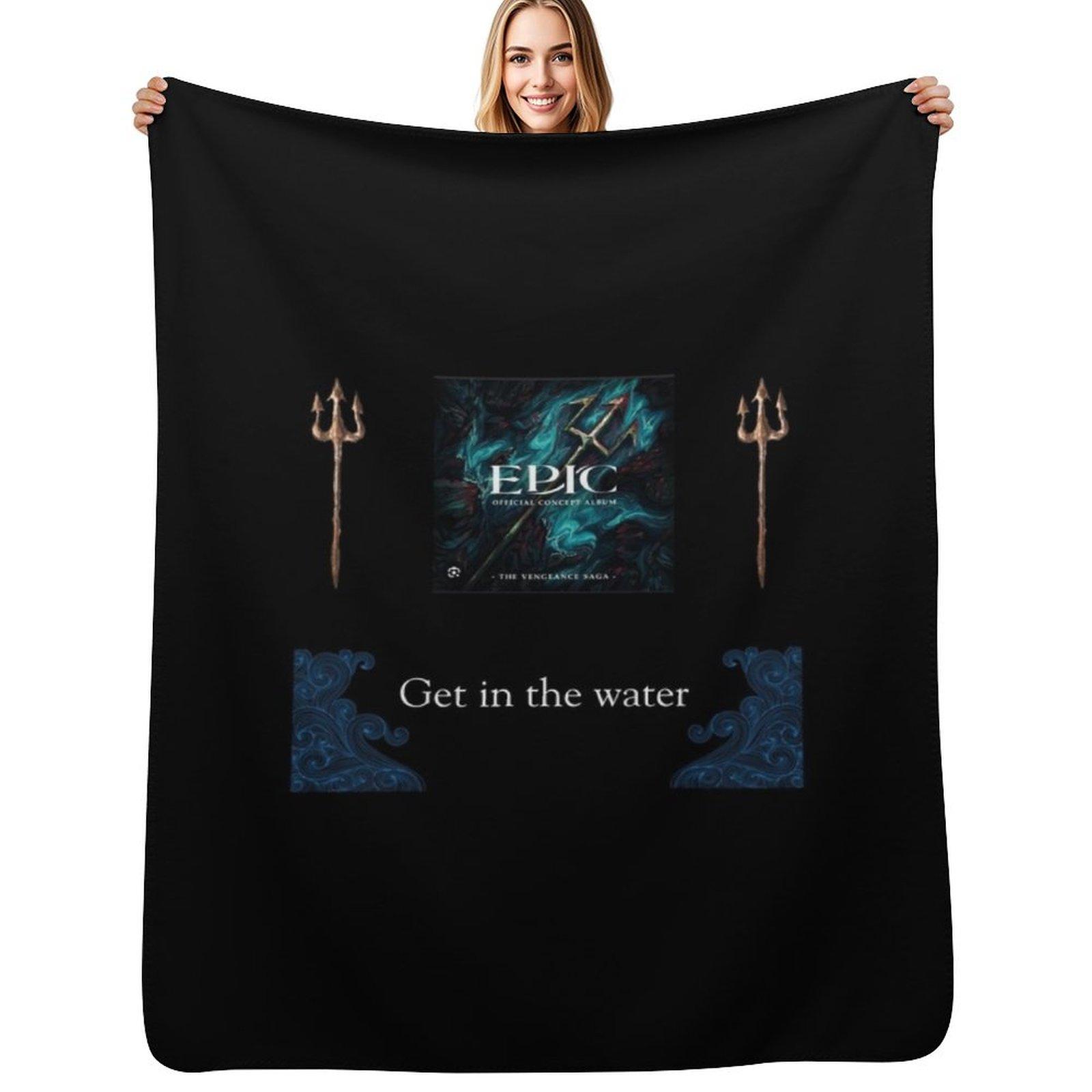 The vengeance saga pack Epic the musical Throw Blanket Reusable Durable Soft Blanket for All Seasons Size: 75*100cm, Weight: 230 GSM