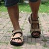 Men's Sandals Outdoor Beach Sports Shoes Genuine Leather  Sandals Light Open Toe Sandals Plus Size 38-48