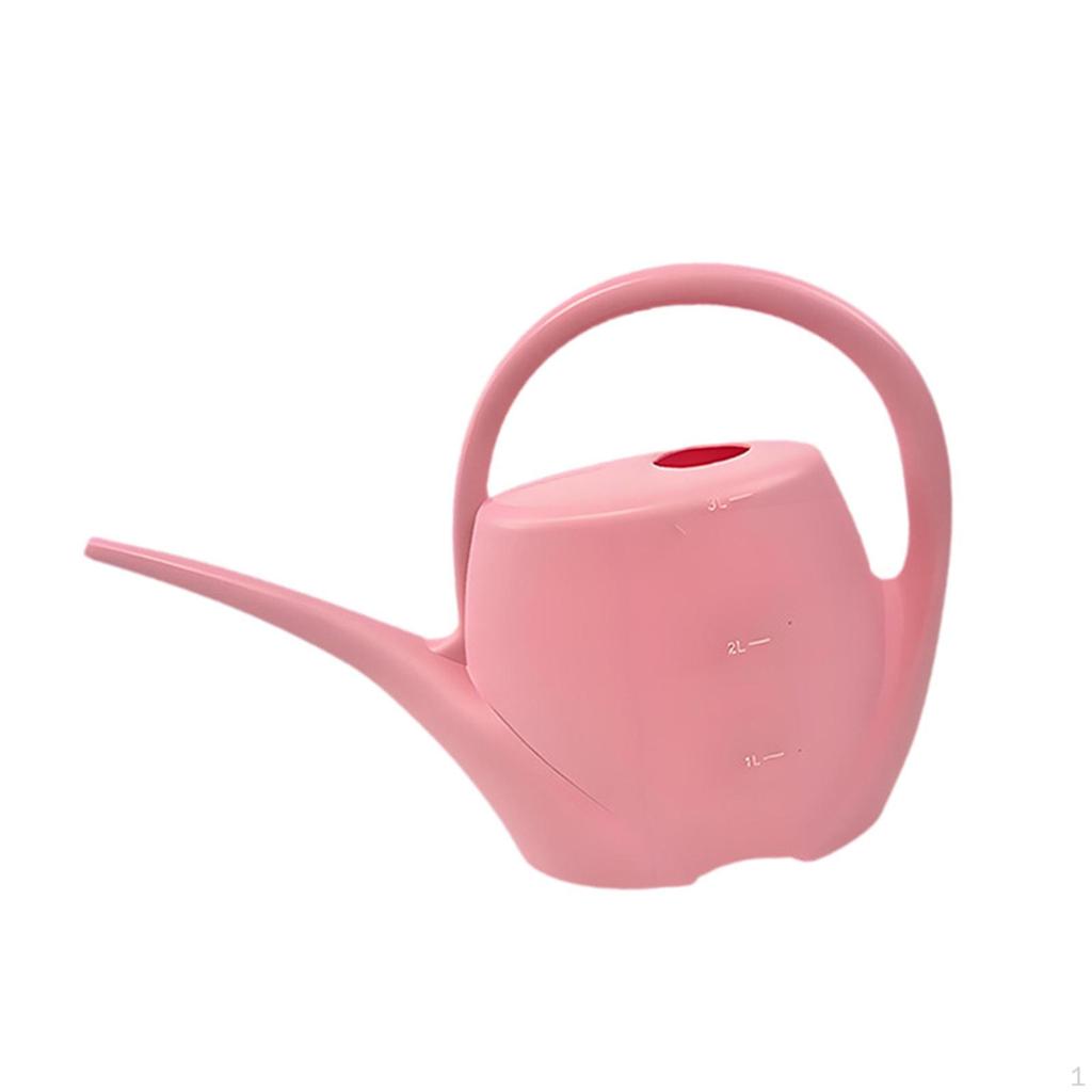 3L Watering Can Long Spout Water Can,Lightweight Sturdy Modern Pot for Indoor Outdoor