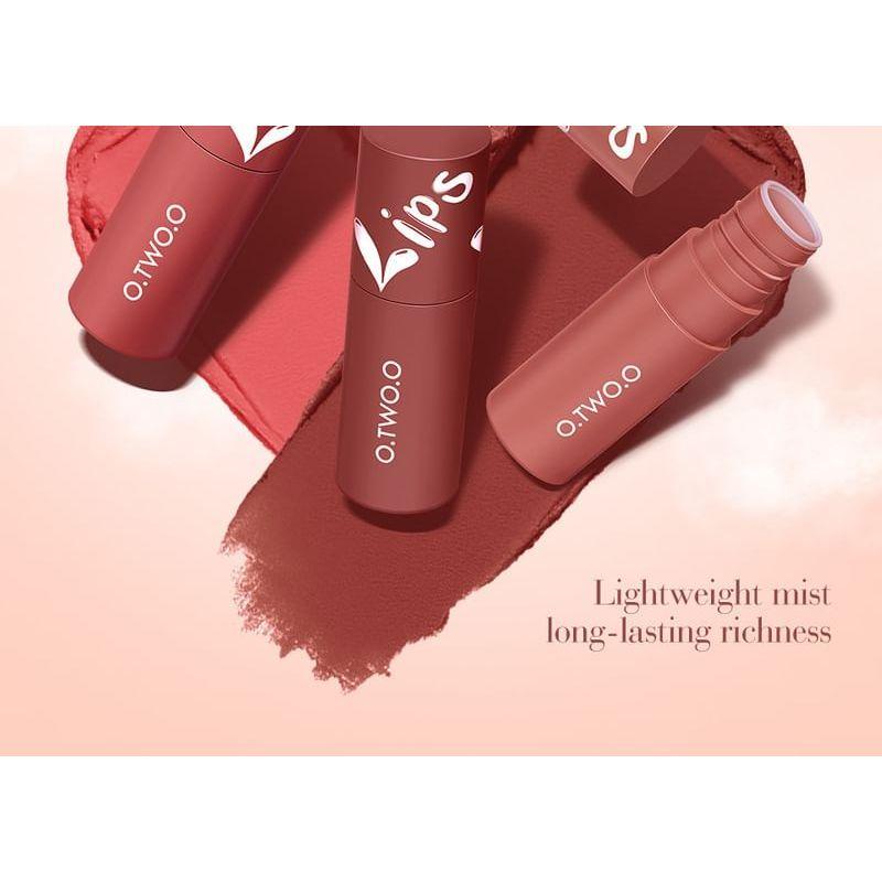 O.TWO.O - Velvet Matte Lip & Cheek Mud (7-11)
