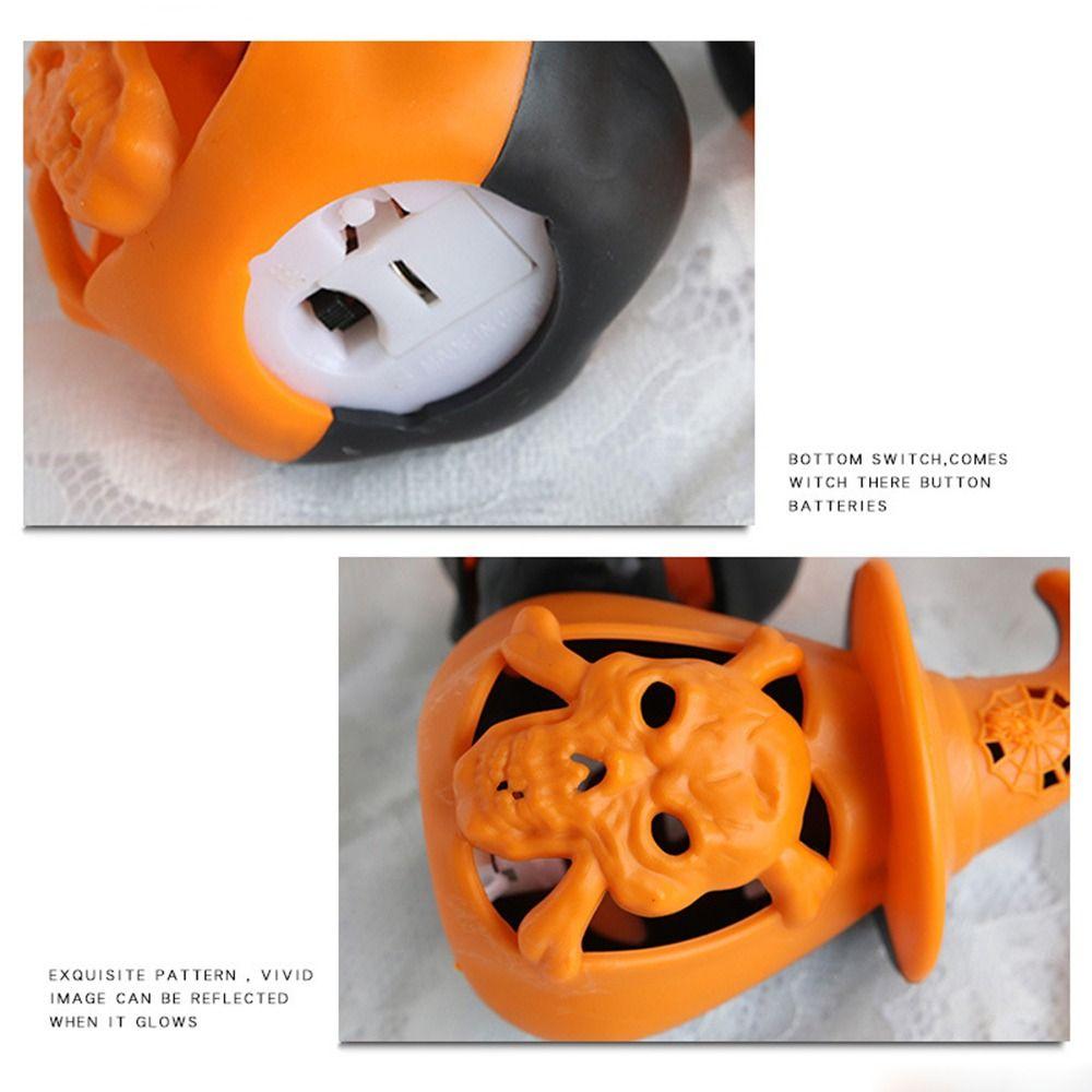 Home Decoration Ghost Lantern Lamp Kids Toy Night Light New Halloween Pumpkin Lantern  Halloween