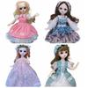 Removable Joints Girl Princess Doll Humanoid Doll Dress BJD Doll 30cm Baby Dolls Girls Toy