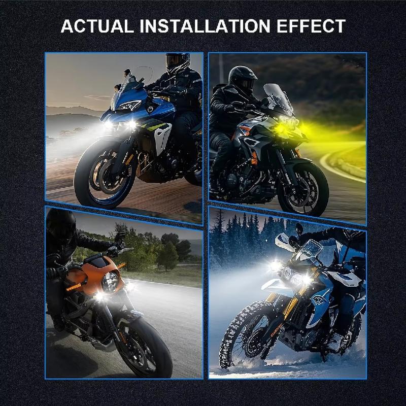 Auxiliary Motorcycle Spot Driving Light Laser Front Fog Spotlights Super for BMW Honda Yamaha Suzuki  4x4  ATV Truck Bike SUV