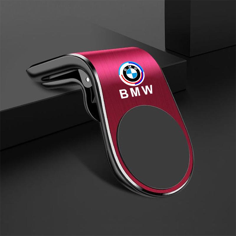 New Style Car Magnetic L-shaped Car GPS Phone Holder Auto Interior Accessories For BMW 50th Anniversary 3 5 7 series E83 F16 E70 FX0