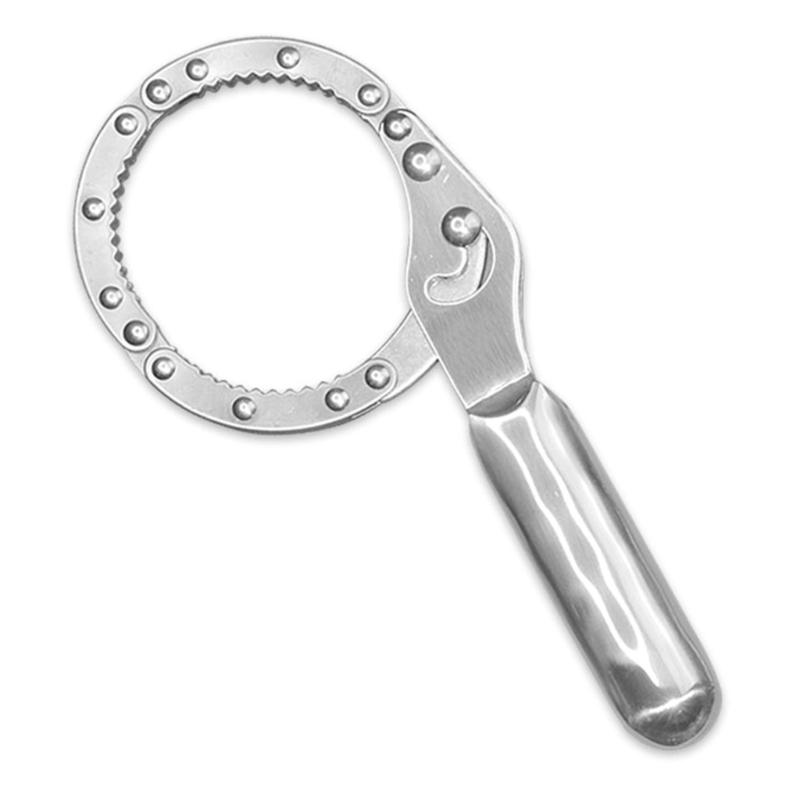 Universal Engine Oil Filter Removal Tool Corrosion Resistant Steel Ergonomic Handle Wrench Tool for Quick Auto Repairs